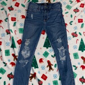 Hollister High-Rise super skinny jeans